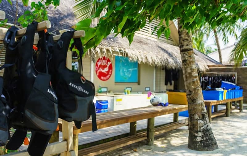 maldives scuba diving center