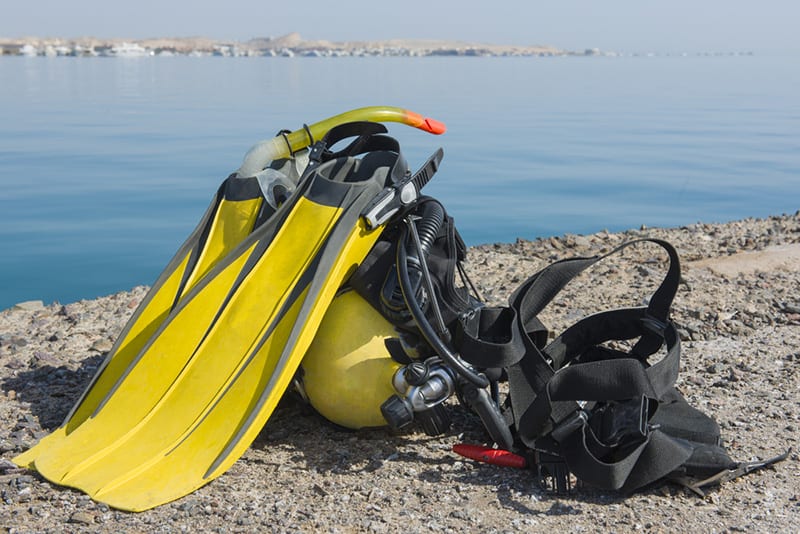 scuba diving equipment