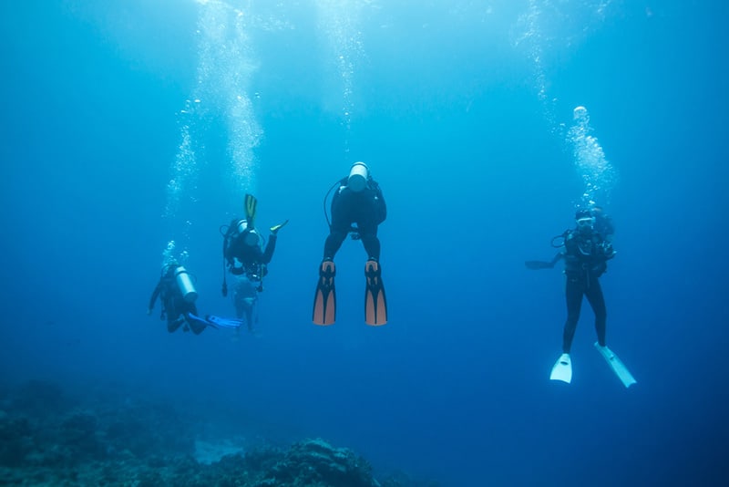 allow yourself short safety stops during a dive to avoid Decompression Sickness