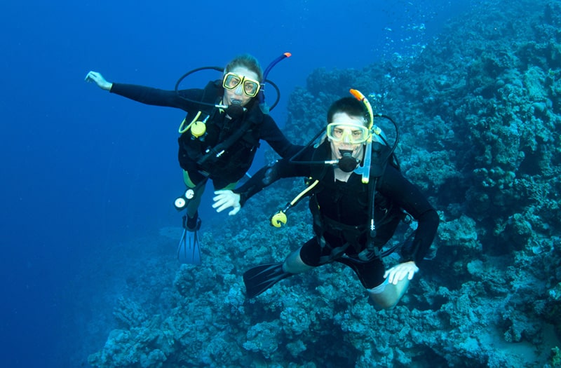 Scuba Diving Burns Calories