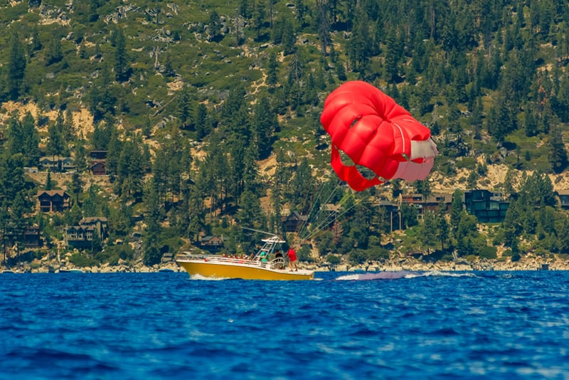 Parasailing-on-Lake-Tahoe